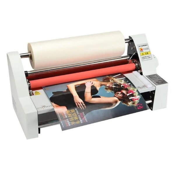 Automatically Laminating Machine 350mm A3 Cold Hot Laminator For Photo Document