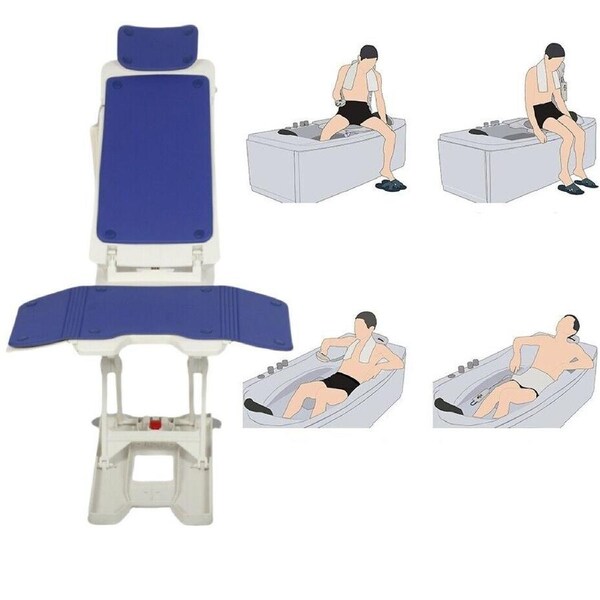 Electric Chair Lift Floor Lift for Elderly Bath Lift Chair Bearing Weight 300LB