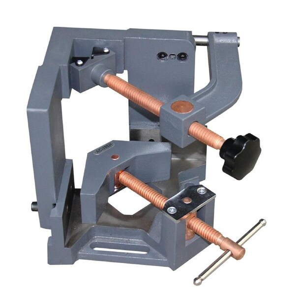 AC-100H Heavy Duty 3-Axis Welding Clamp with Swivel Top