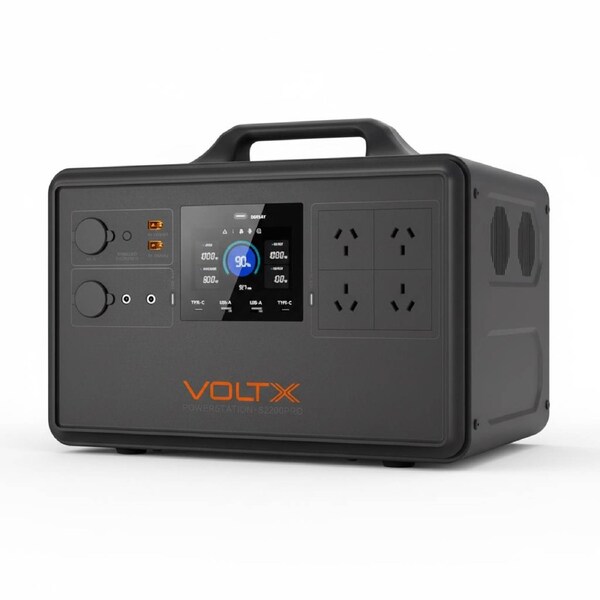 VoltX 2400W Solar Generator 2240Wh – Power Station for RV, Camping, Outdoor Adventures & Off-Grid Living