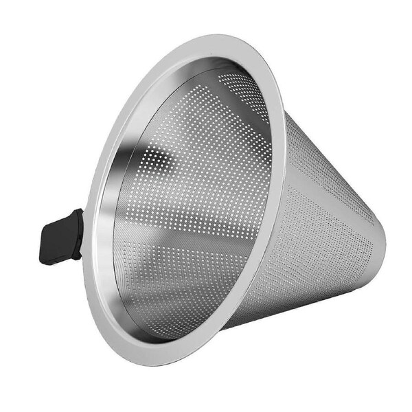 JOYBUY Micro-mesh Stainless Steel Coffee Filter - For 27oz/800ml Pour Over Brewers - Fits Most Tea And Coffee Cups
