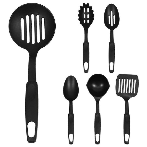 JOYBUY 6pcs Kitchen Utensil Set Nylon Cooking Utensil Set Heat Resistant Kitchen Gadget Cooking Tool Kitchen Spoon For Cookware