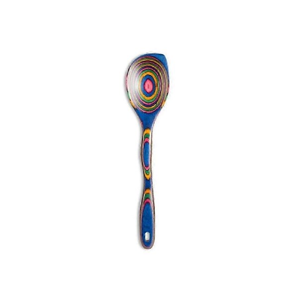JOYBUY Seven-piece Wooden Kitchenware Soup Spoon Set Wooden Cooking Supplies Non-stick Large Colorful Spatula Kitchen Tools