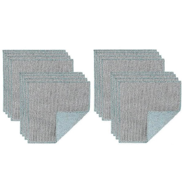 JOYBUY 16pcs Multipurpose Wire Miracle Cleaning Cloths Wire Weaving Cleaning Cloth Non Scratch Wire Dishcloth For Wet And Dry
