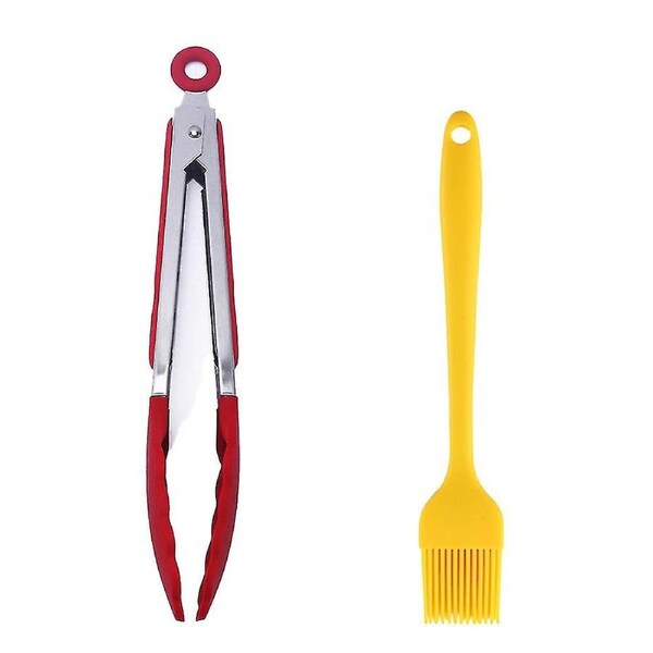 JOYBUY 2 Pieces Non-stick Silicone Cooking Utensils Set, Heat Resistant