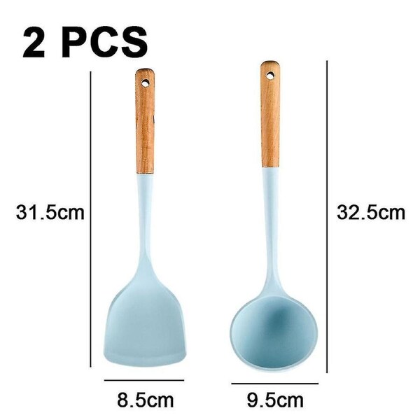 JOYBUY Kitchen Utensil Set 2 Pieces,non-stick Heat Resistant Silicone,bpa