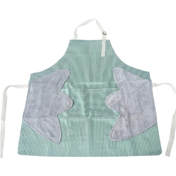 JOYBUY Kitchen Apron Super Thick Wear-Resistant Kitchen Apron Female Waterproof And Oil-Resistant Sleeve Whole Cooking Can Wipe Hands Dropshiping Kitchenware