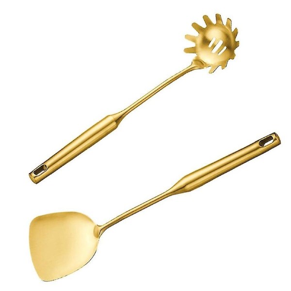 JOYBUY Stainless Steel Kitchen Utensil Set -2 Cooking Utensils,colorful