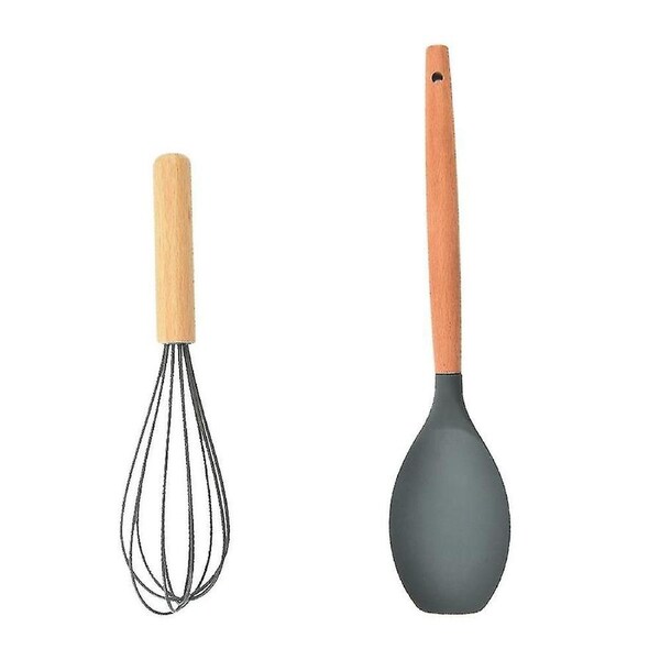 JOYBUY Kitchen Cooking Utensils Set,non-stick Silicone Utensils Set With