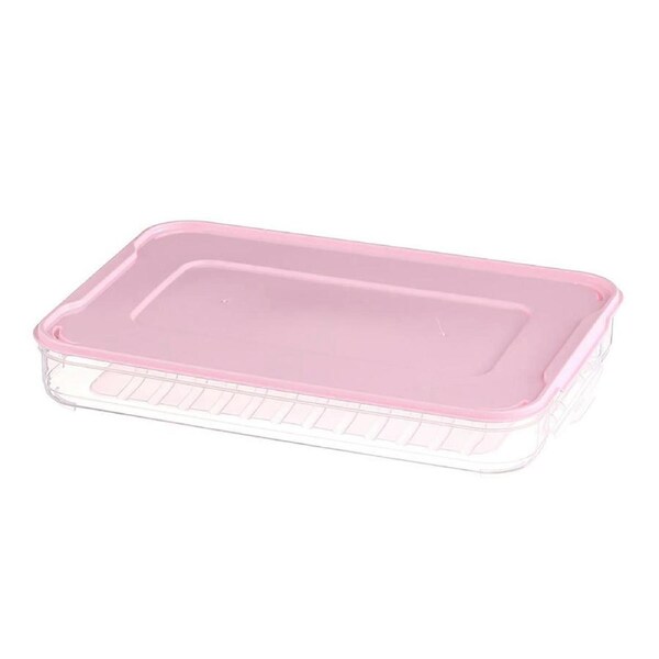 JOYBUY Wonton Box Detachable Waterproof Transparent Bottom Vegetable Dumpling Fridge Storage Box Kitchenware Supplies