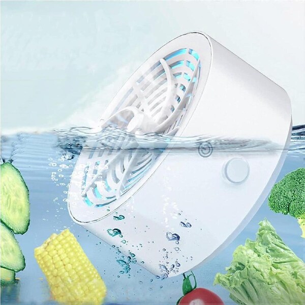 JOYBUY Fruit and Vegetable Cleaning Machine, Portable Washing Cleaner, USB Rechargeable Food Purifier,for Cleaning Fruits and Vegetables, Rice, Meat,2024 Pin