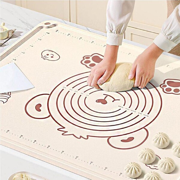 70*50cm Silicone Pad Baking Mat Sheet Kneading Dough Mat For Kitchen
