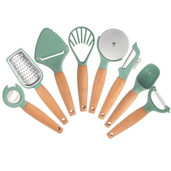 8Pcs Kitchen Fruit Vegetable Peeler Set FruitVegetable Corer Kitchen Gadgets