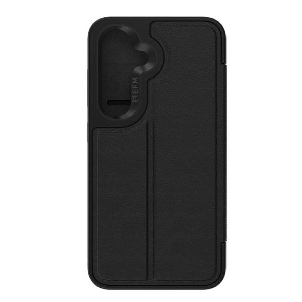 EFM Monaco Wallet Case Armour with D3O BIO for Samsung S25+ - Black