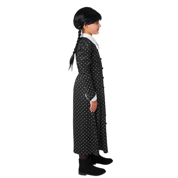 Wednesday Wednesday Deluxe Netflix Costume Dress Up Party/Halloween 8-10y
