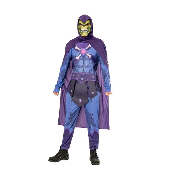 Mattel He-Man Revelations Skeletor Deluxe Costume Dress Cosplay Outfit Standard