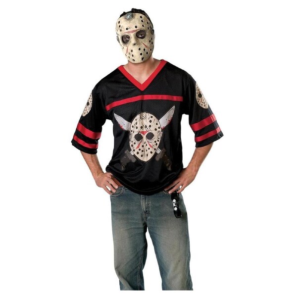 Friday The 13Th Jason Hockey Jersey & Mask Adult Costume Dress Halloween XL