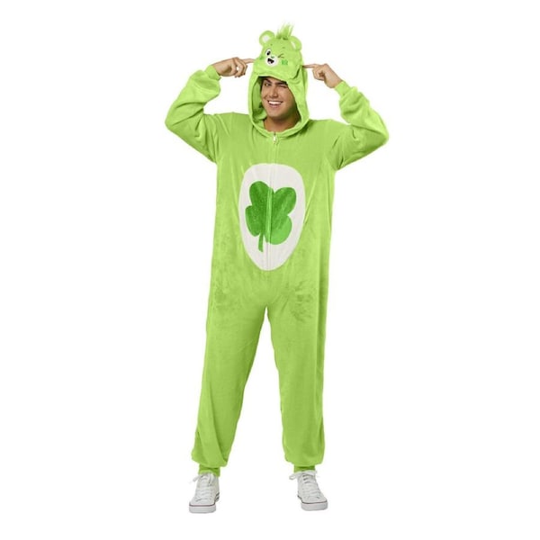 Care Bears Carebears Good Luck Bear Adult Costume Dress Up Party/Halloween L-XL
