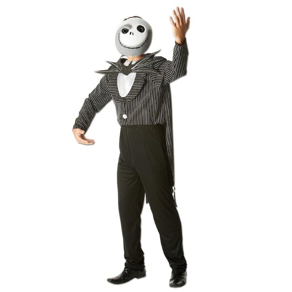 The Nightmare Before Christmas Jack Skellington Costume Dress Up Halloween XL