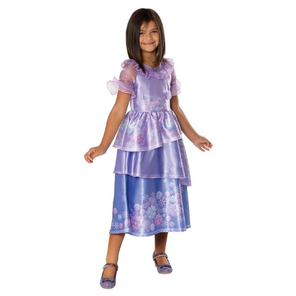 Disney Isabela Deluxe Encanto Costume Dress Party Cosplay/Halloween Outfit 3-5y
