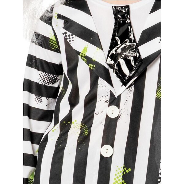 Beetlejuice Beetlejuice Deluxe Costume Dress Up Party Cosplay Outfit 9-10y
