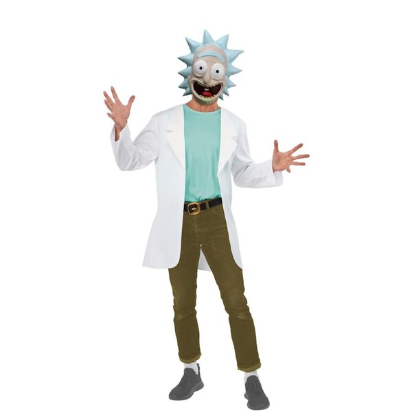 Rick & Morty Rick & Morty Rick Adult Costume Dress Up Party/Halloween L