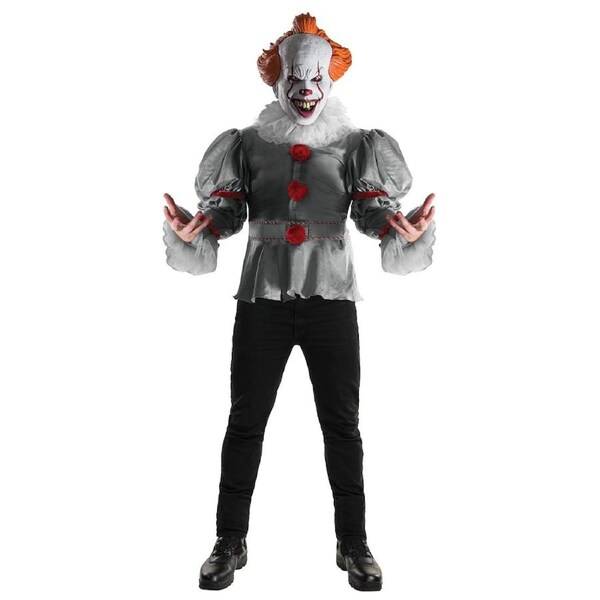 Stephen King Pennywise 'It' Deluxe Costume Dress Up Party/Halloween XL