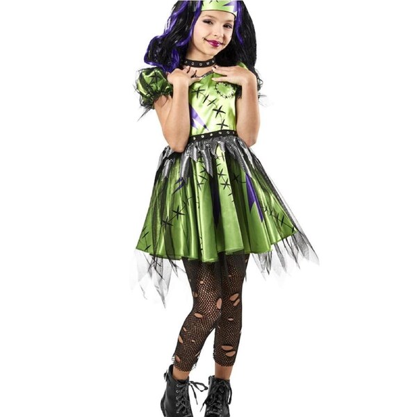 Rubies Frankie Girl Costume Dress Up Party Cosplay Halloween Outfit S