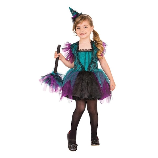 Rubies Bewitching Costume Dress Up Party Cosplay/Halloween Outfit 6-8y