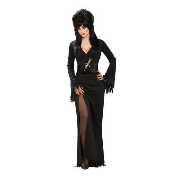 Elvira Elvira Costume Dress Up Party Cosplay Halloween Outfit S