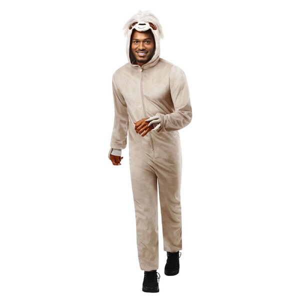 Rubies Sloth Furry Jumpsuit Costume Dress Up Cosplay/Halloween Outfit L-XL