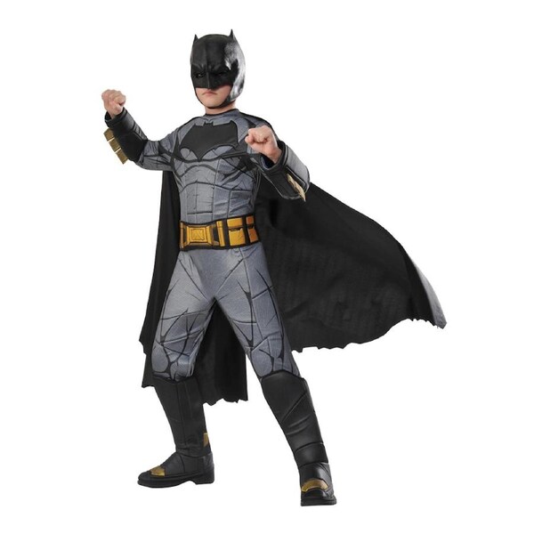 Dc Comics Batman Premium Costume Dress Party Cosplay/Halloween Outfit 6-8y