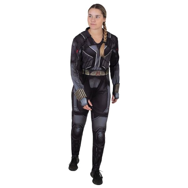 Marvel Black Widow Deluxe Costume Dress Up Party Cosplay Outfit M
