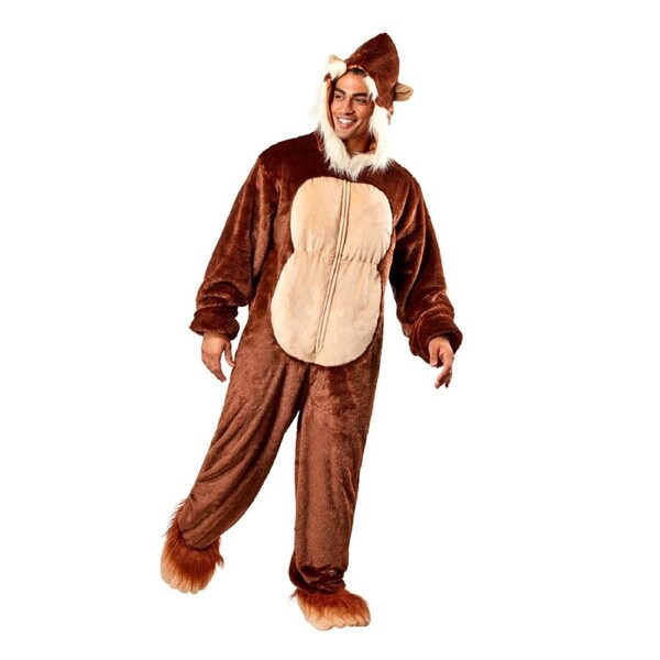 Rubies Big Foot Furry One Piece Costume Dress Up Halloween Outfit S-M