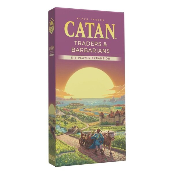 Catan 6th Edition: Traders and Barbarians 5-6 Player Extension Board Game