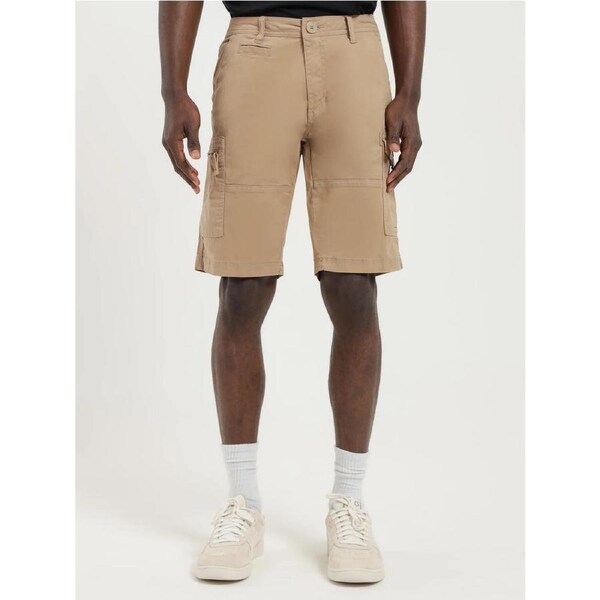 Henleys Mens Leon Cargo Shorts - Desert Sand 38