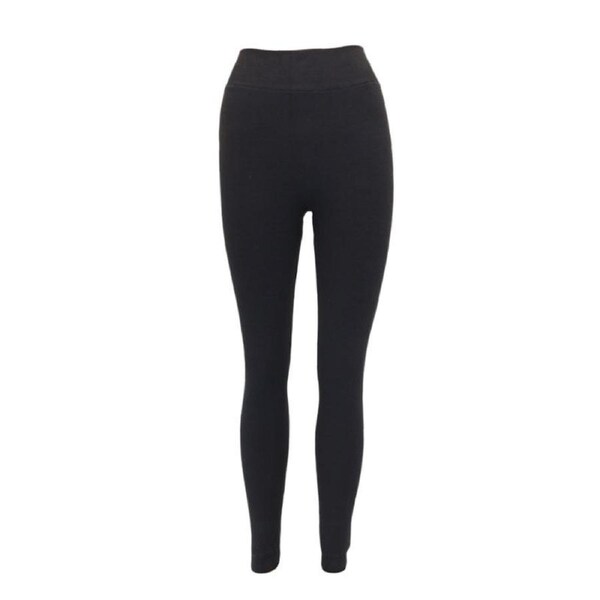 FIL Women's Fleece Lined Leggings One Size 6-18 Thermal Leggings Winter Warm Pants