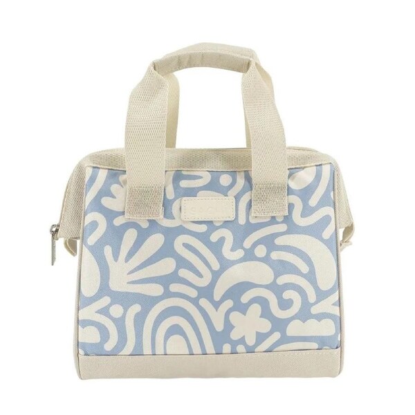 Sachi Style 34 Insulated Lunch Bag - Blue Squiggles