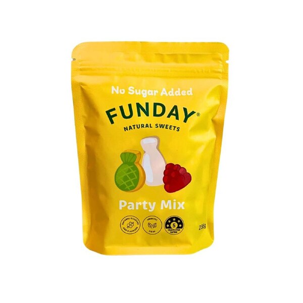 Funday Natural Sweets No Sugar Added Party Mix 235g