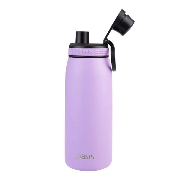 Oasis Sports Double Wall Insulated Water Bottle - 780ml Lavender