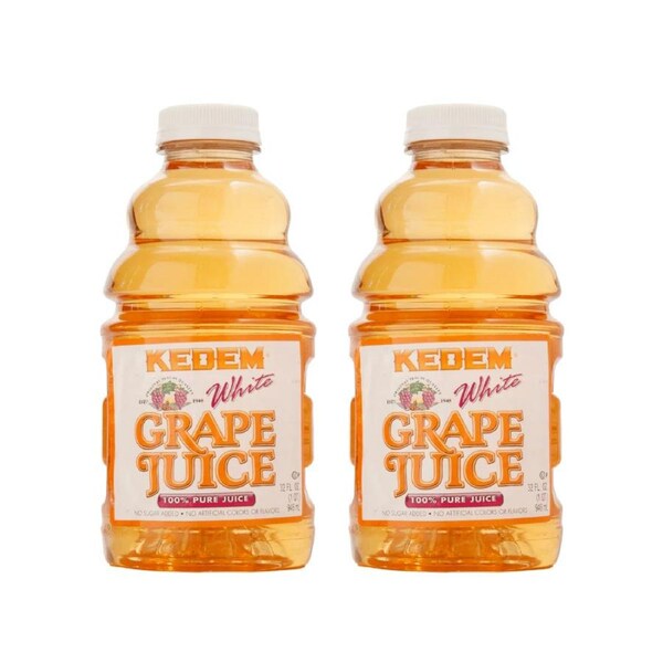 Kedem Natural White Grape Juice 946Ml x 2
