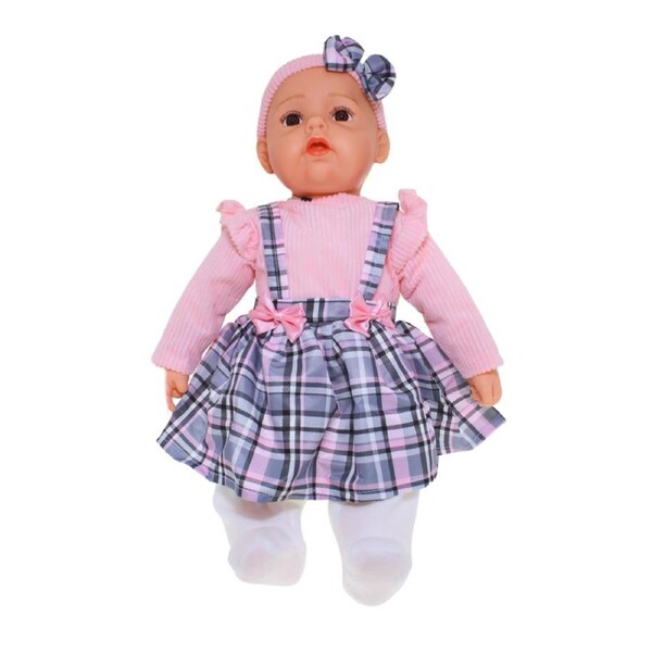 Baby Doll Pink Tartan Harper