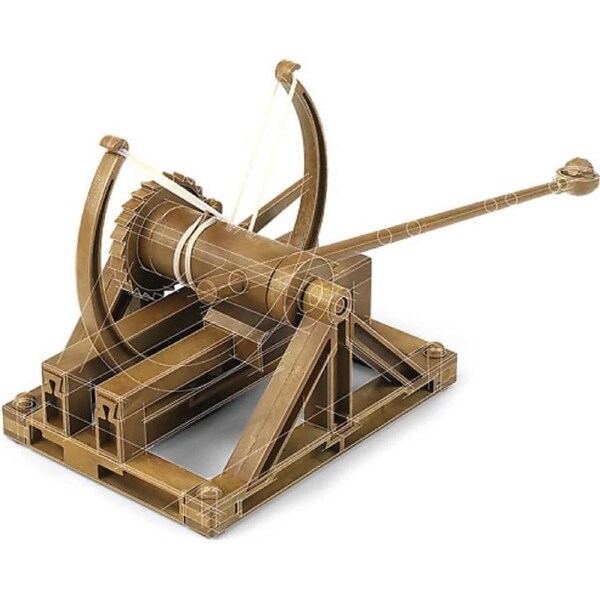 Academy Da Vinci Machine Series Catapult Kit Plastic Model Kit (18137)
