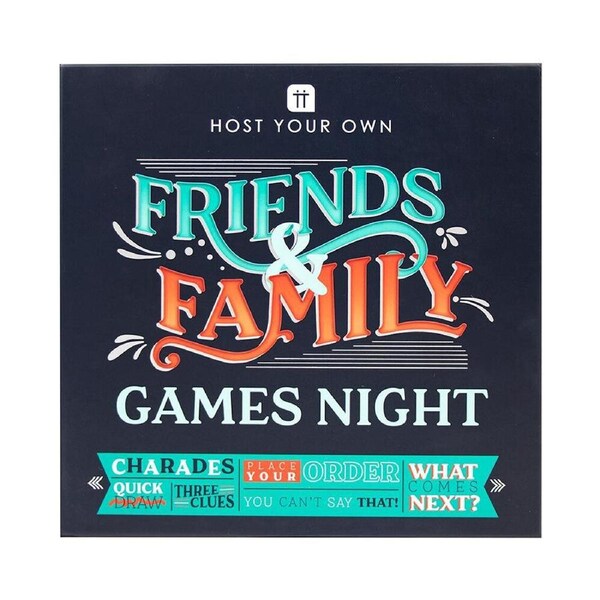 Talking Tables Host Your Own Friends & Family Games Night Charades Game