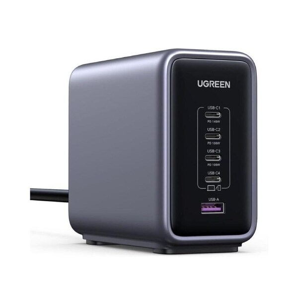 UGREEN Nexode 300W USB C GaN Charger 5 Ports Desktop Charger