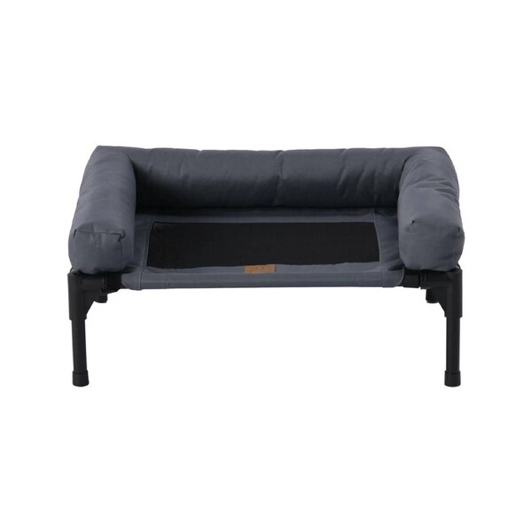 Trampoline Bolster Sofa Bed (Grey) - Large