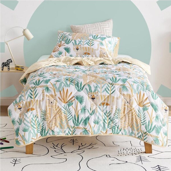 Comforter Set (Tiger Safari) - Double