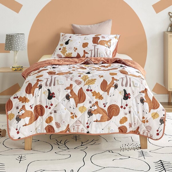 Comforter Set (Find A Squirrel) - Double