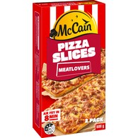 McCain Pizza Slice Snacks Meatlovers Meatlovers