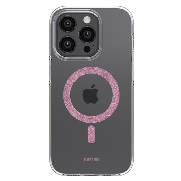 Bryten MagFX MagSafe Case (Suits iPhone 15 Pro) - Pink